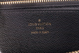 Authentic Louis Vuitton Epi Clemence Wallet Black Wallet