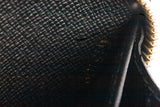 Authentic Louis Vuitton Epi Clemence Wallet Black Wallet