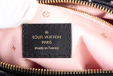 Authentic Louis Vuitton Black & Pink Monogram Fall for You Speedy Bandouliere 25 Shoulder Bag