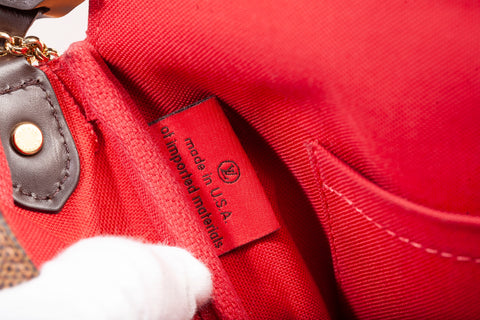 Authentic Louis Vuitton Favorite MM Damier Ebene Crossbody Bag