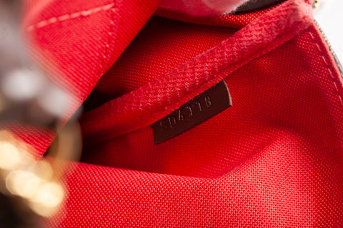 Authentic Louis Vuitton Favorite MM Damier Ebene Crossbody Bag