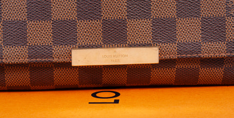 Authentic Louis Vuitton Favorite MM Damier Ebene Crossbody Bag