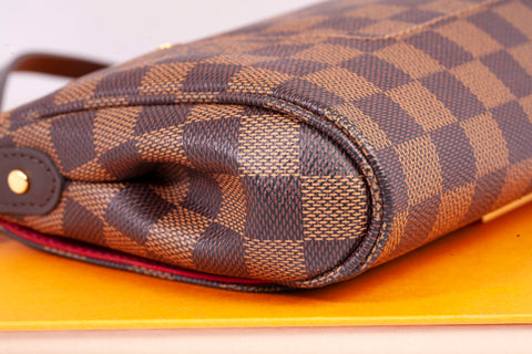 Authentic Louis Vuitton Favorite MM Damier Ebene Crossbody Bag