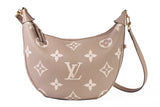 Authentic Louis Vuitton Empreinte Monogram Giant Loop Hobo Bag