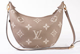 Authentic Louis Vuitton Empreinte Monogram Giant Loop Hobo Bag