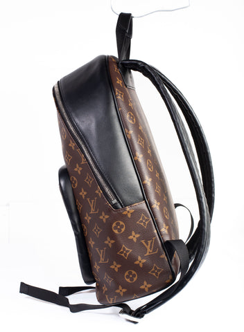 Authentic Louis Vuitton Monogram Macassar Josh Backpack