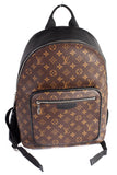 Authentic Louis Vuitton Monogram Macassar Josh Backpack