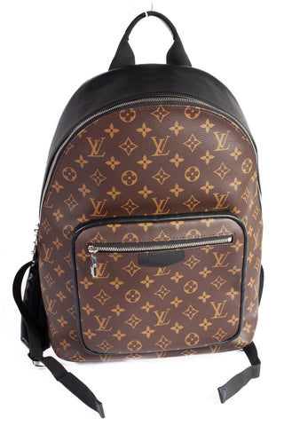 Authentic Louis Vuitton Monogram Macassar Josh Backpack