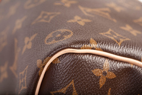 Authentic Louis Vuitton Monogram Canvas Keepall 50 Bandoulière
