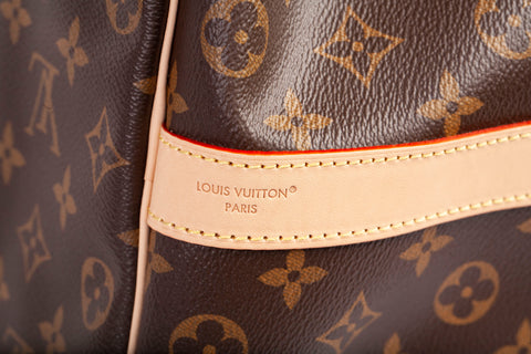 Authentic Louis Vuitton Monogram Canvas Keepall 50 Bandoulière