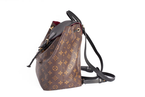 Authentic Louis Vuitton Monogram Montsouris PM Black/Brown
