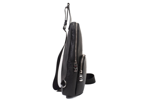 Authentic Louis Vuitton Taiga Avenue Sling Bag Glacier