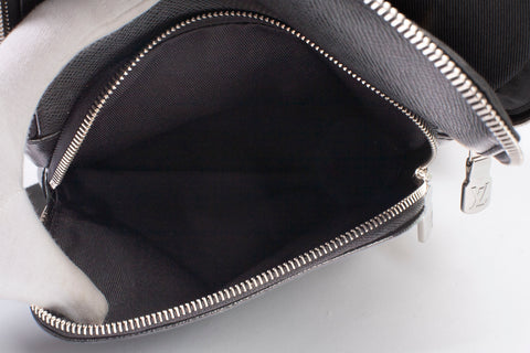 Authentic Louis Vuitton Taiga Avenue Sling Bag Glacier