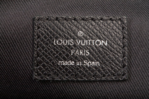 Authentic Louis Vuitton Taiga Avenue Sling Bag Glacier