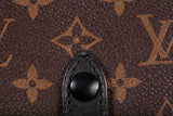 Authentic Louis Vuitton Monogram Macassar Christopher Messenger Bag