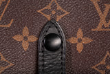 Authentic Louis Vuitton Monogram Macassar Christopher Messenger Bag