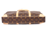 Authentic LOUIS VUITTON Monogram Canvas Porte Documents Voyage Briefcase