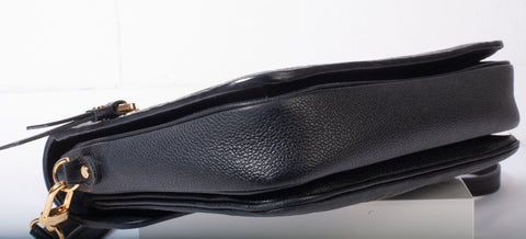 Authentic Louis Vuitton Pochette Métis Black Monogram Empreinte Leather