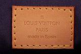 Authentic Louis Vuitton Indigo Vernis Monogram Mallory Vernis Square Bag
