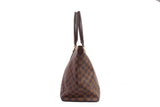 Authentic Louis Vuitton Damier Ebene Saleya MM Tote Bag