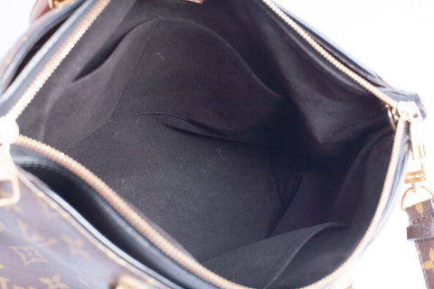 Authentic Black Louis Vuitton Monogram Canvas Pallas Tote Bag