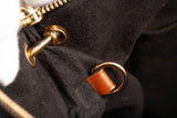 Authentic Black Louis Vuitton Monogram Canvas Pallas Tote Bag