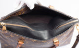 Authentic Black Louis Vuitton Monogram Canvas Pallas Tote Bag