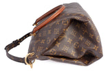 Authentic Black Louis Vuitton Monogram Canvas Pallas Tote Bag