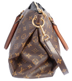 Authentic Black Louis Vuitton Monogram Canvas Pallas Tote Bag