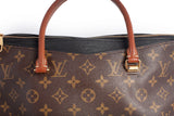 Authentic Black Louis Vuitton Monogram Canvas Pallas Tote Bag