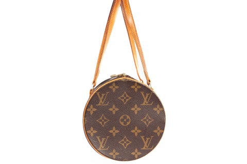 Authentic LOUIS VUITTON Monogram Canvas Papillon 30 Handbag