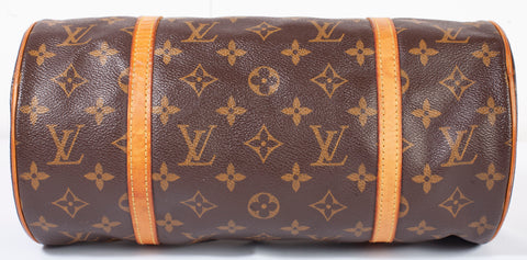 Authentic Louis Vuitton Monogram Canvas Papillon 30 Handbag