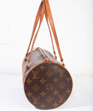 Authentic Louis Vuitton Monogram Canvas Papillon 30 Handbag