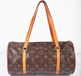 Authentic Louis Vuitton Monogram Canvas Papillon 30 Handbag