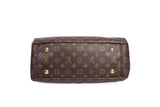 Authentic Black Louis Vuitton Monogram Canvas Pallas Tote Bag
