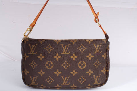 Authentic Louis Vuitton Monogram Pochette Accessories