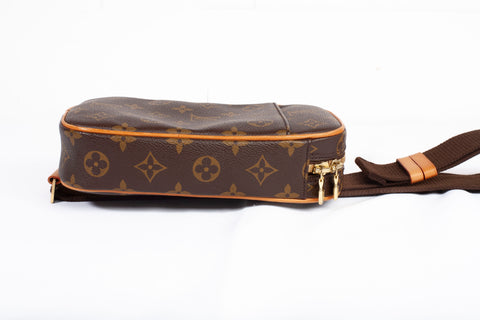 Authentic Louis Vuitton Monogram Pochette Gange Sling Bag