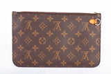 Authentic Louis Vuitton Monogram Neverfull MM Pochette