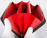 Authentic Louis Vuitton Monogram Poppy Zippy Wallet