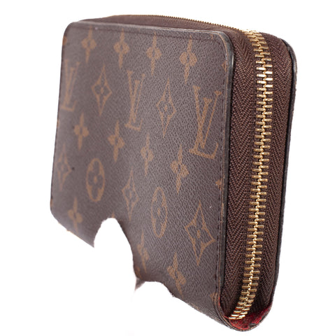 Authentic Louis Vuitton Monogram Poppy Zippy Wallet