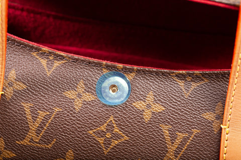 Authentic Louis Vuitton Monogram Sonatine Handbag