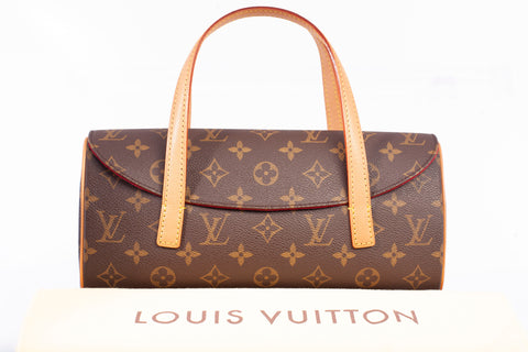 Authentic Louis Vuitton Monogram Sonatine Handbag