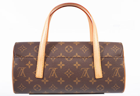 Authentic Louis Vuitton Monogram Sonatine Handbag