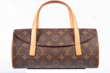 Authentic Louis Vuitton Monogram Sonatine Handbag