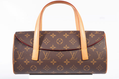 Authentic Louis Vuitton Monogram Sonatine Handbag