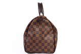 Authentic Louis Vuitton Damier Ebene Speedy 30 Handbag