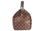 Authentic Louis Vuitton Damier Ebene Speedy 30 Handbag