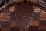Authentic Louis Vuitton Damier Ebene Speedy 30 Handbag