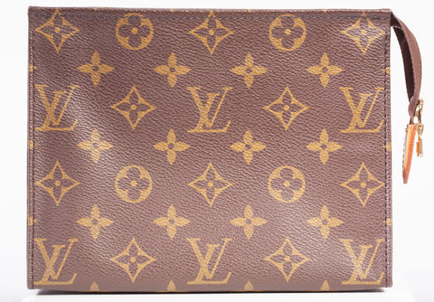 Authentic LOUIS VUITTON Monogram Canvas Toiletry 19