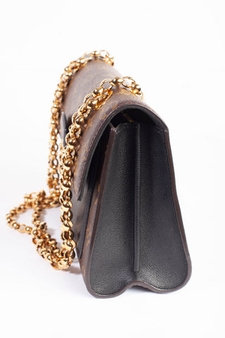 Authentic Black Louis Vuitton Monogram Victoire Shoulder Bag